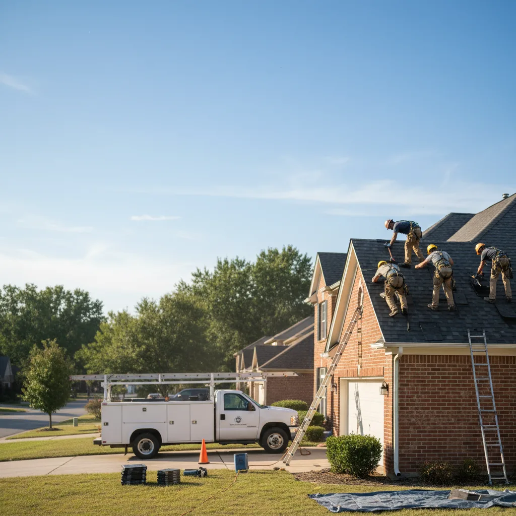 Roof Repair in Tuskegee Institute